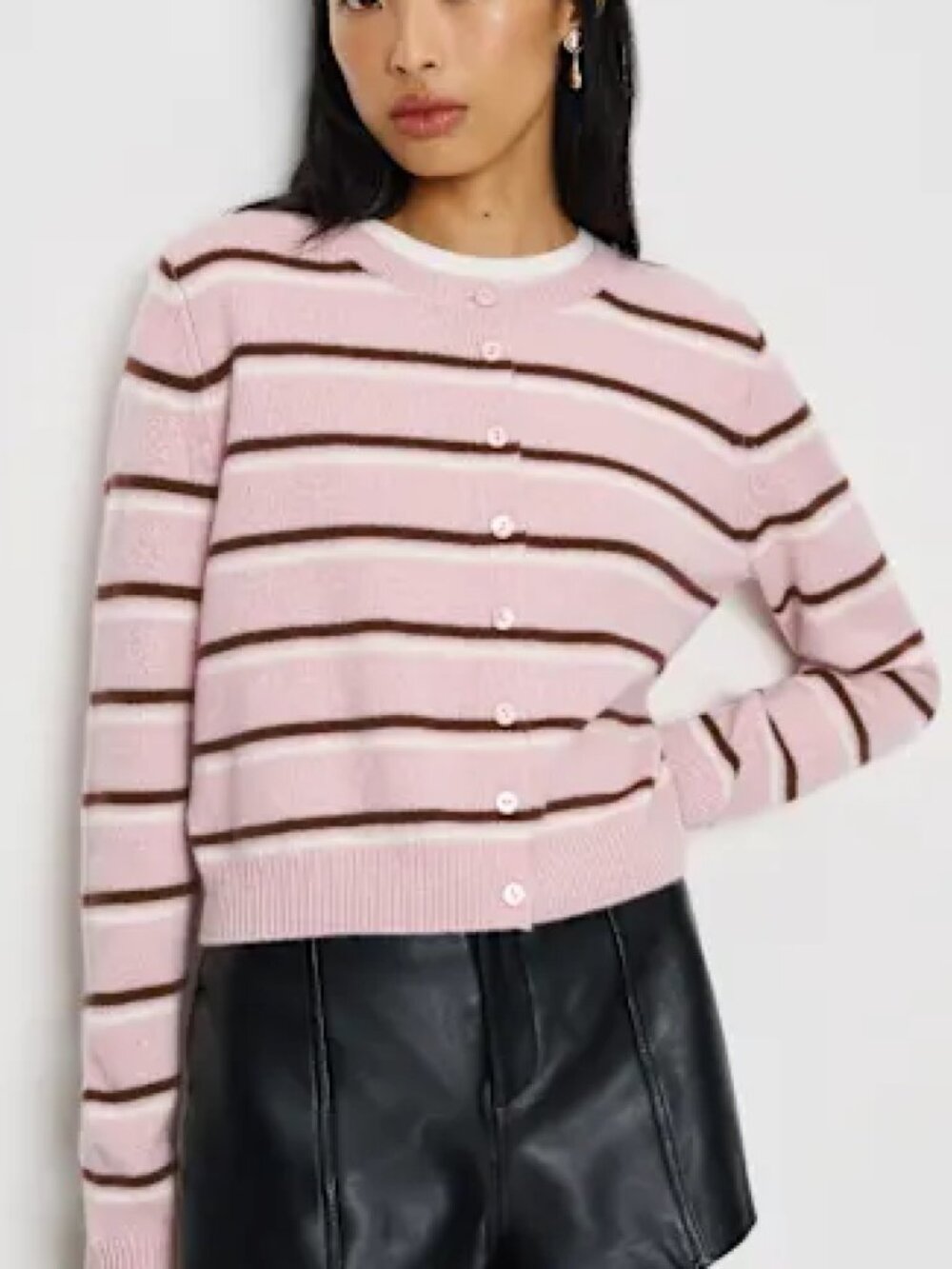 Clara Cashmere Crew Cardigan - NWOT